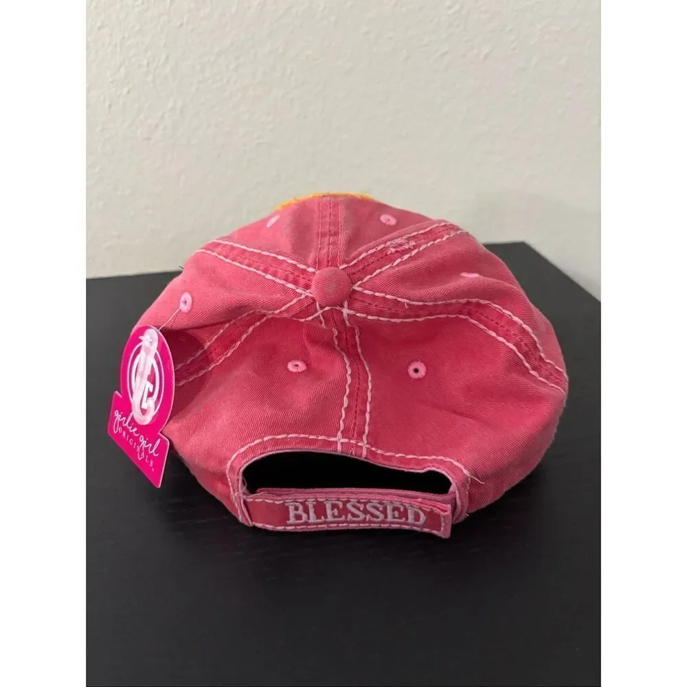 ❤️Girlie Girl Blessed Sunflower Hat